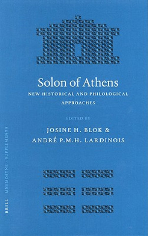 Knjiga Solon of Athens JH Blok