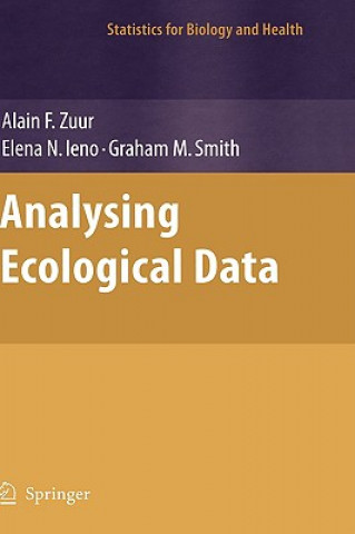 Könyv Analyzing Ecological Data Alain F. Zuur