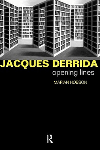 Knjiga Jacques Derrida Marian Hobson