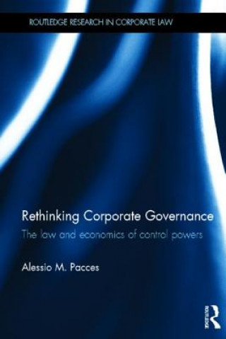 Книга Rethinking Corporate Governance Alessio Pacces