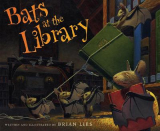 Carte Bats at the Library Brian Lies