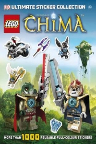 Książka LEGO Legends of Chima Ultimate Sticker Collection DK