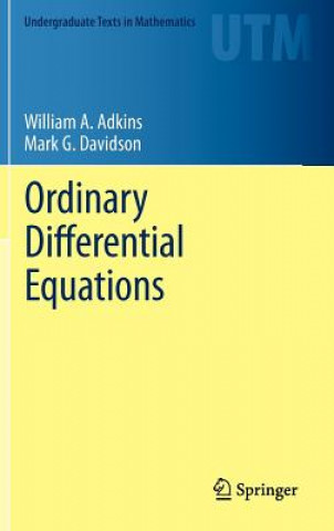 Livre Ordinary Differential Equations William A Adkins