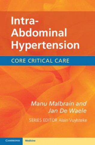 Book Intra-Abdominal Hypertension Manu Malbrain