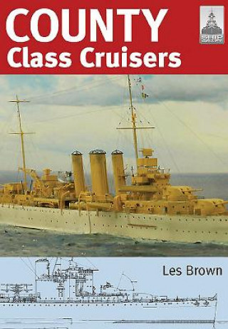 Carte County Class Cruisers ShipCraft 19 Les Brown