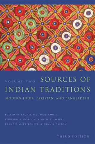 Kniha Sources of Indian Traditions Rachel Fell McDermott
