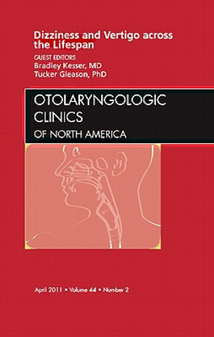 Carte Dizziness and Vertigo across the Lifespan, An Issue of Otolaryngologic Clinics Bradley Kesser