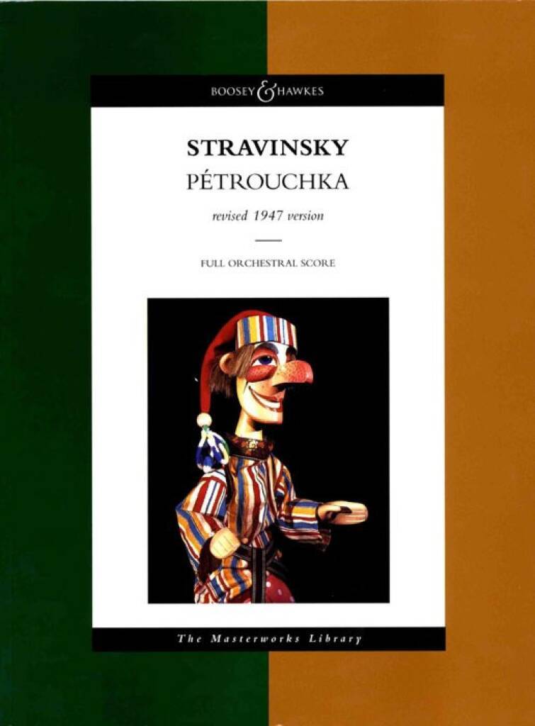 Livro Petrouchka Igor Stravinsky