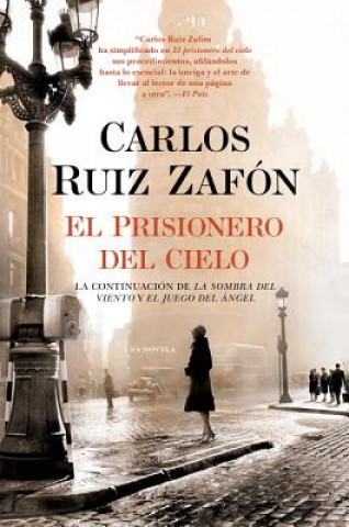 Book Prisionero del Cielo Carlos Ruiz Zafon