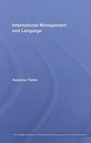 Książka International Management and Language Suzanne Tietze
