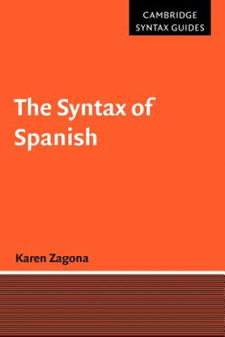 Carte Syntax of Spanish Karen Zagona