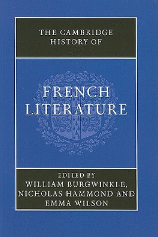 Książka Cambridge History of French Literature William E Burgwinkle