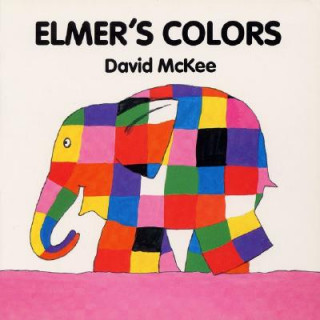 Книга Elmer's Colors Board Book David McKee