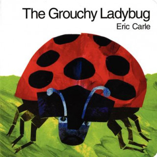 Книга Grouchy Ladybug Board Book Eric Carle