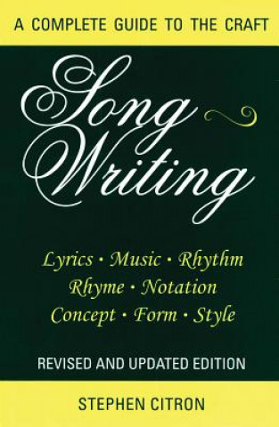 Buch Songwriting Stephen Citron