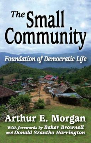 Kniha Small Community Arthur E Morgan