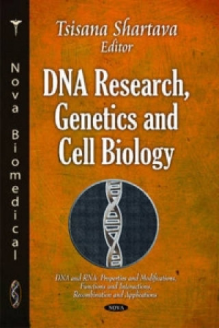 Kniha DNA Research, Genetics & Cell Biology Tsisana Shartava