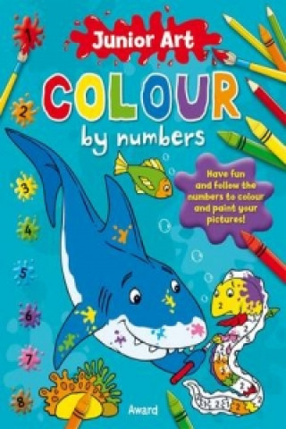 Book Junior Art Colour By Numbers: Shark Anna Award