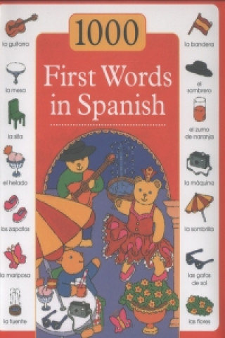 Kniha 1000 First Words in Spanish Sam Budds