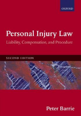 Kniha Personal Injury Law Peter Barrie