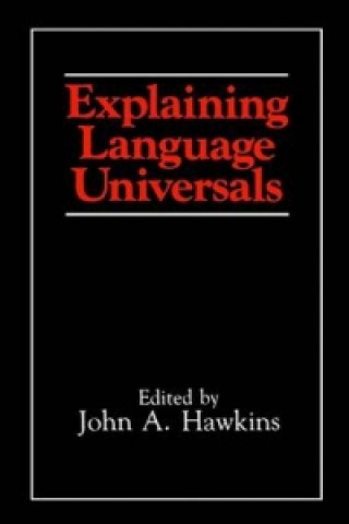 Knjiga Explaining Language Universals John Hawkins