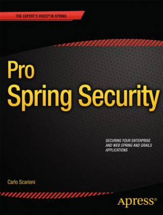 Book Pro Spring Security Carlo Scarioni