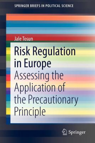 Libro Risk Regulation in Europe Jale Tosun