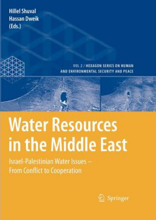 Carte Water Resources in the Middle East Hillel I Shuval