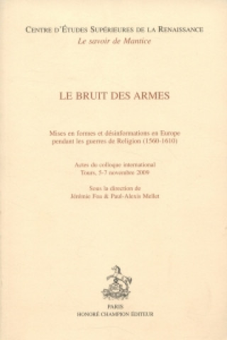 Könyv Bruit Des Armes Mises En Formes Et Desi 