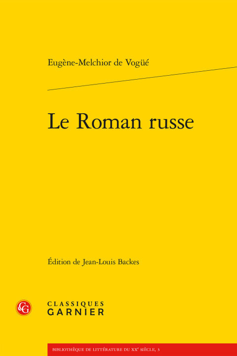 Carte Roman Russe9782902963645 Eugene-Melchior De Vogue
