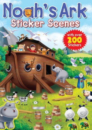 Kniha Noah's Ark Sticker Scenes Juliet David