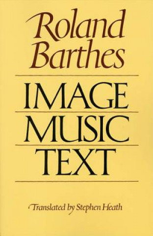 Carte IMAGE, MUSIC, TEXT Roland Barthes