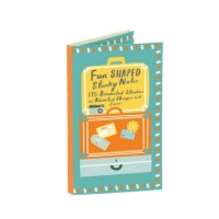 Kniha Travel Shaped Sticky Notes Debbie Powell