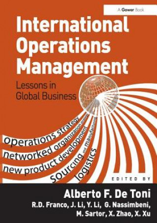 Carte International Operations Management Alberto F De Toni