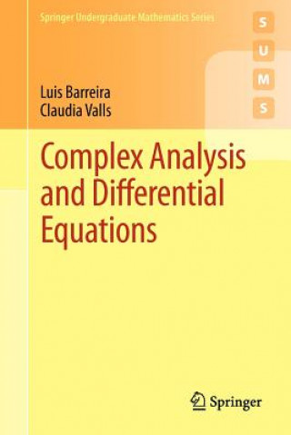 Kniha Complex Analysis and Differential Equations Luis Barreira