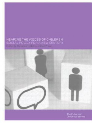 Kniha Hearing the Voices of Children Christine Hallett