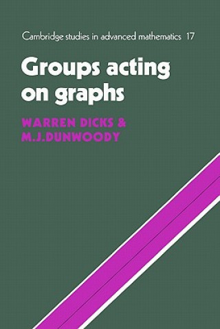 Könyv Groups Acting on Graphs Warren Dicks