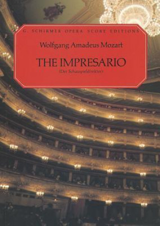 Livro Impresario Amadeus Mozart Wolfgang