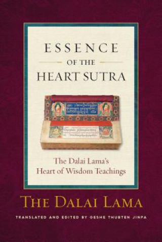 Könyv Essence of the Heart Sutra HRH The Dalai Lama