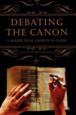 Kniha Debating the Canon Lee Morrissey