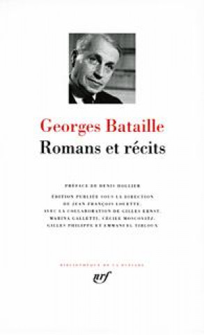 Knjiga Romans ET Recits - Leatherbound Georges Bataille