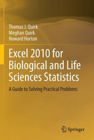 Libro Excel 2010 for Biological and Life Sciences Statistics Thomas J Quirk