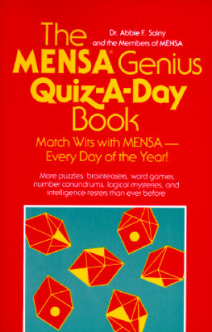 Carte Mensa Genius Quiz-a-day Book Mensa