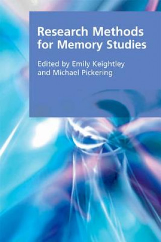 Könyv Research Methods for Memory Studies Emily Keightley