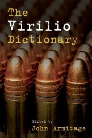 Book Virilio Dictionary John Armitage