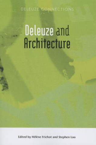 Buch Deleuze and Architecture Helene Frichot