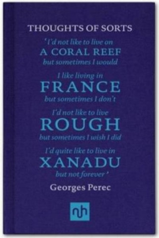 Könyv Thoughts of Sorts Georges Perec