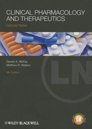 Kniha Clinical Pharmacology and Therapeutics Gerard A McKay