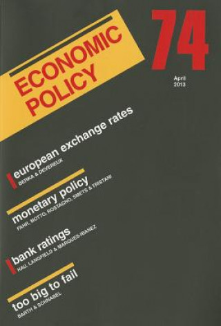 Könyv Economic Policy 74 Georges De Menil