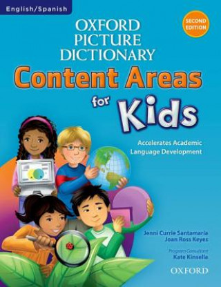 Kniha Oxford Picture Dictionary Content Areas for Kids: English-Spanish Edition 